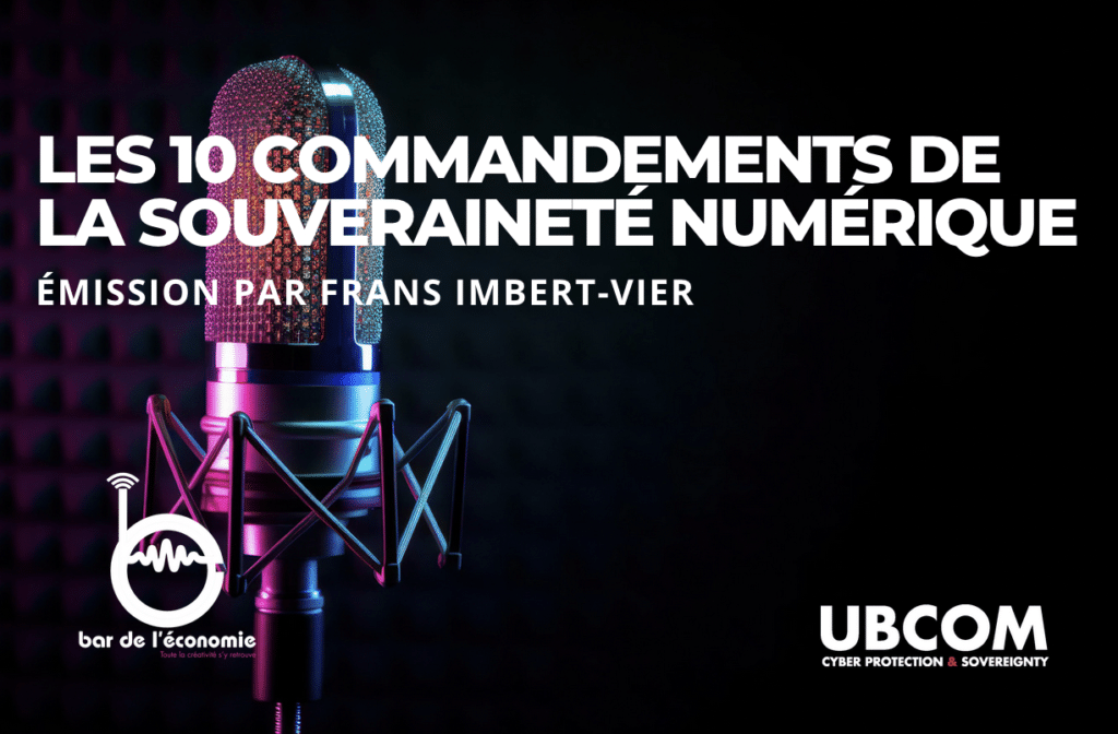 Emission les 10 commandements de la souveraineté numérique